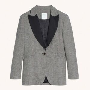 Sandro Houndstooth suit jacket / blazer US 2-4